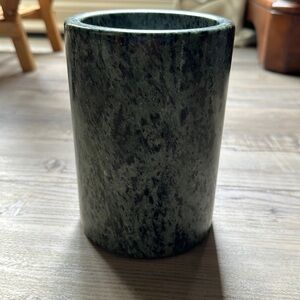 Vintage jade marble wine chiller